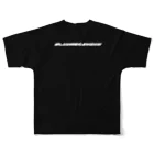 IENITY　/　MOON SIDEのしにたいけどでもいきたい #BLACK フルグラフィックT All-Over Print T-Shirt :back