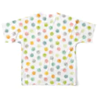 みのじのまるまるダンゴムシたち All-Over Print T-Shirt :back