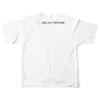 SLORIDEのHelmet(Black) All-Over Print T-Shirt :back