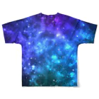 日下田の最高の宇宙 フルグラフィックTシャツの背面