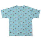 SCHINAKO'Sのチョコミント All-Over Print T-Shirt :back