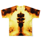  1st Shunzo's boutique のRorschach 4 All-Over Print T-Shirt :back