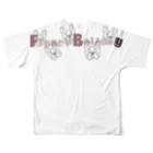 sabobuhiのフレブルT All-Over Print T-Shirt :back