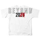 Beyond20XXのBEYOND BIG T‐shirt [white] フルグラフィックTシャツの背面