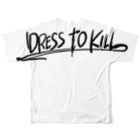DRESS TO KILL.のD.T.K. ATTITUDE フルグラフィックTシャツの背面