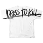 DRESS TO KILL.のBOY TOY フルグラフィックTシャツの背面