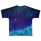 シリウスの匣の銀河鉄道のセスジスズメ All-Over Print T-Shirt :back