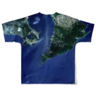 WEAR YOU AREの鹿児島県 肝属郡 Tシャツ 両面 フルグラフィックTシャツの背面