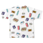 SHIHOの駄菓子の夢 dot. All-Over Print T-Shirt :back