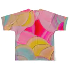 Yoshiki house 岡村芳樹のCandy drops  フルグラフィックTシャツの背面