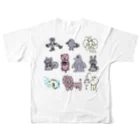 ぽのOCI FRIENDS All-Over Print T-Shirt :back