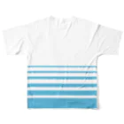 This is Mine（ディスイズマイン）のAim at the first penguin All-Over Print T-Shirt :back
