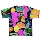 mikoのこの着物は譲れないの All-Over Print T-Shirt :back