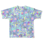 Apuno StudioのCrystal☆Paradise All-Over Print T-Shirt :back