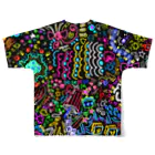 sugapeco.の〇〇〇 All-Over Print T-Shirt :back