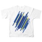 hajimeの遠雷 All-Over Print T-Shirt :back