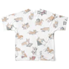 ᴀᴋɪ ¨̮のコーギーくん【柄大きめ】 All-Over Print T-Shirt :back