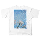 niwakungfuのsakura All-Over Print T-Shirt :back