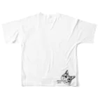 コンドリア水戸の母性溢るるなだちゃんママT All-Over Print T-Shirt :back