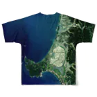 WEAR YOU AREの秋田県 男鹿市 Tシャツ 両面 All-Over Print T-Shirt :back