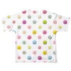 35docの飴玉ドット All-Over Print T-Shirt :back