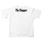 カットマンのカットマンの為のショップのThe Chopper フルグラフィックTシャツの背面