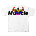 Sunriseのmuscle All-Over Print T-Shirt :back