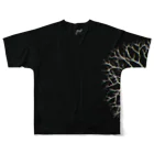 Ishibashi YUIのMOTHER (RGB-Black) フルグラフィックTシャツの背面