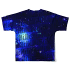 飯アの飯（オクラカリバー）フルグラ All-Over Print T-Shirt :back