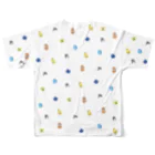 ぴよこっこチャンネルのぴよこっこの世界 All-Over Print T-Shirt :back