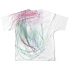 iropengoodsのDrawing　０２ All-Over Print T-Shirt :back
