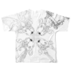 happamanのSIKA-REMIX All-Over Print T-Shirt :back