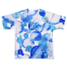 tommyのBlue Water All-Over Print T-Shirt :back