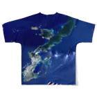 WEAR YOU AREの沖縄県 国頭郡 Tシャツ 両面 フルグラフィックTシャツの背面