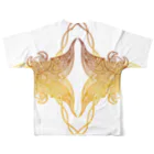  1st Shunzo's boutique のshimazu special 09 All-Over Print T-Shirt :back