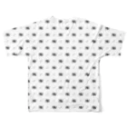 NOUSAGIのダブルNモノグラム All-Over Print T-Shirt :back