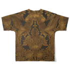 YS VINTAGE WORKSの枯れボタニカル　FG All-Over Print T-Shirt :back