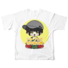 切り抜き隊！のジョーブログ切り抜き隊 All-Over Print T-Shirt :back