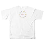 SUZURIのフルグラフィックTシャツ All-Over Print T-Shirt :back