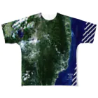 WEAR YOU AREの福島県 田村郡 Tシャツ 片面 All-Over Print T-Shirt