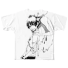 ゆらゆらの鬱にまとわりつかれてる All-Over Print T-Shirt