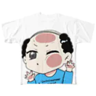 どうしようもないハゲのお店のどうしようもないハゲくんのTシャツ All-Over Print T-Shirt