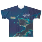 WEAR YOU AREの沖縄県 国頭郡 Tシャツ 両面 フルグラフィックTシャツ