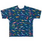 猫と釣り人のLURE_3CDB_FGT All-Over Print T-Shirt