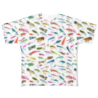 猫と釣り人のLURE_3CW_FGT All-Over Print T-Shirt