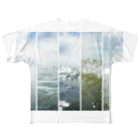 やすいきしょーの「wave」 All-Over Print T-Shirt