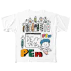 egu shopの(わーくわくシリーズ)illustratorさん(Pen好き) フルグラフィックTシャツ