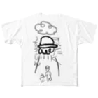 Xo7c6JhXf1kQqpDのうちゅうじん All-Over Print T-Shirt