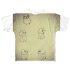 ねこぜや のポヨ All-Over Print T-Shirt
