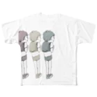 kochikocchiのみつごみつごみつご？ All-Over Print T-Shirt